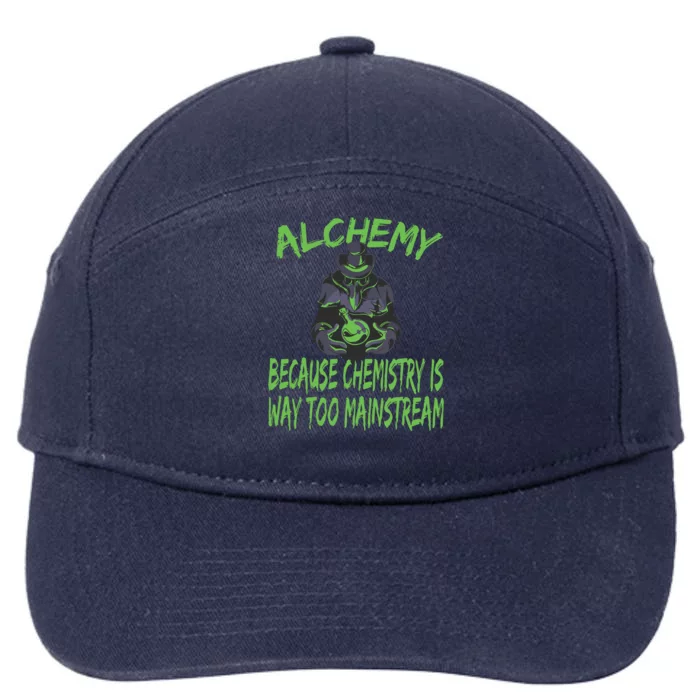 Alchemist Alchemy Chemistry Alchemy Chemist 7-Panel Snapback Hat