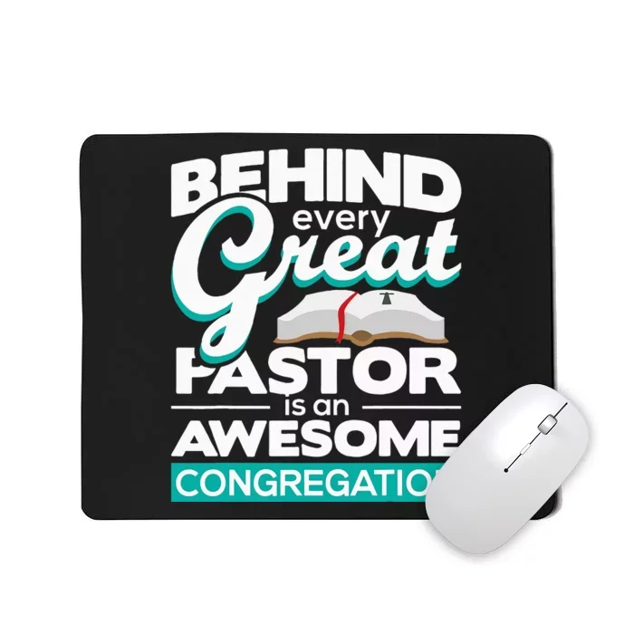 An Awesome Congregation Pastor Preacher Minister Mousepad