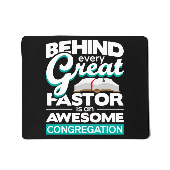 An Awesome Congregation Pastor Preacher Minister Mousepad