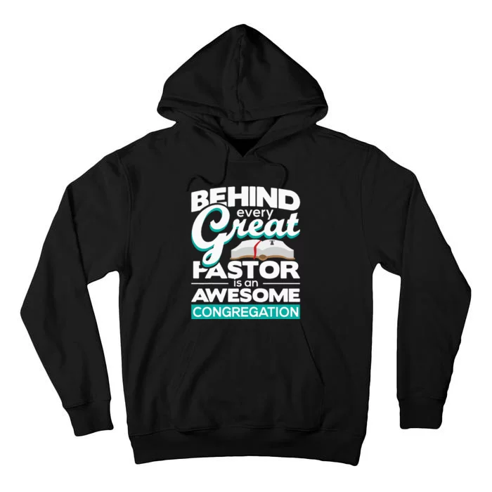 An Awesome Congregation Pastor Preacher Minister Tall Hoodie