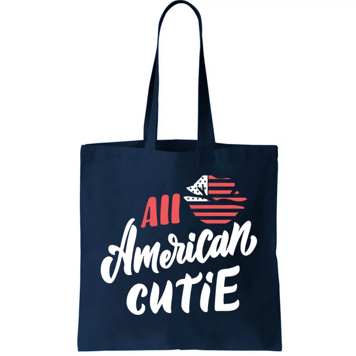 All American Cutie | 4th Of July Family Outfits Tote Bag