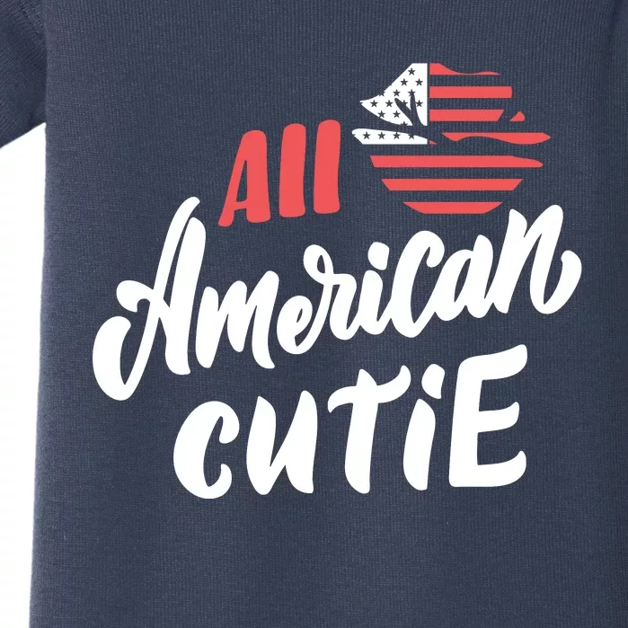 All American Cutie | 4th Of July Family Outfits Baby Bodysuit