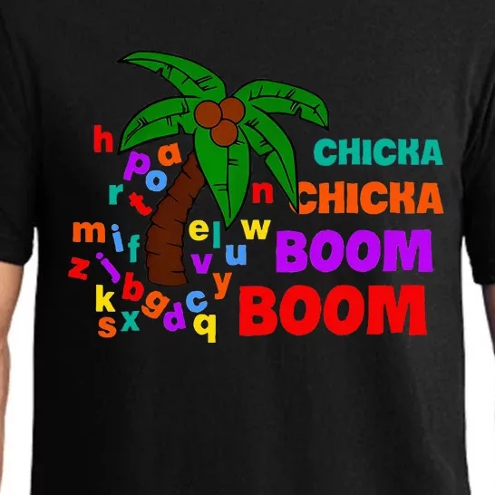 Alphabet Adventures Chicka Chicka Boom Boom Tree Pajama Set