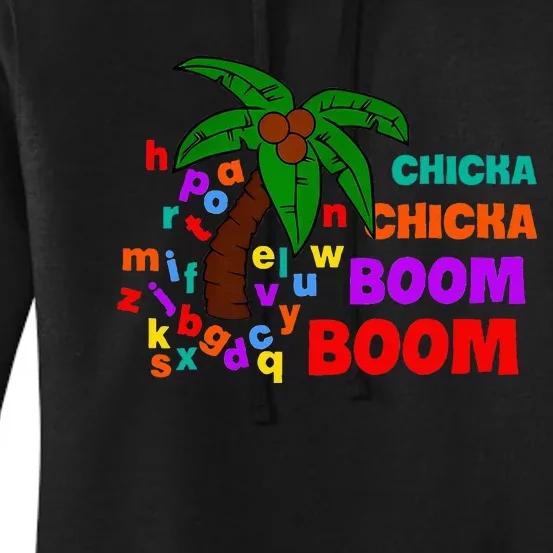 Alphabet Adventures Chicka Chicka Boom Boom Tree Women's Pullover Hoodie