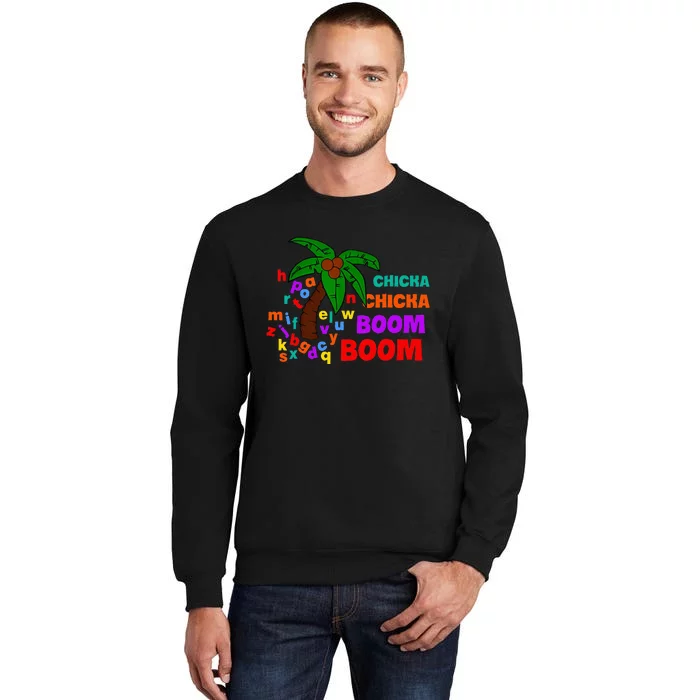 Alphabet Adventures Chicka Chicka Boom Boom Tree Tall Sweatshirt