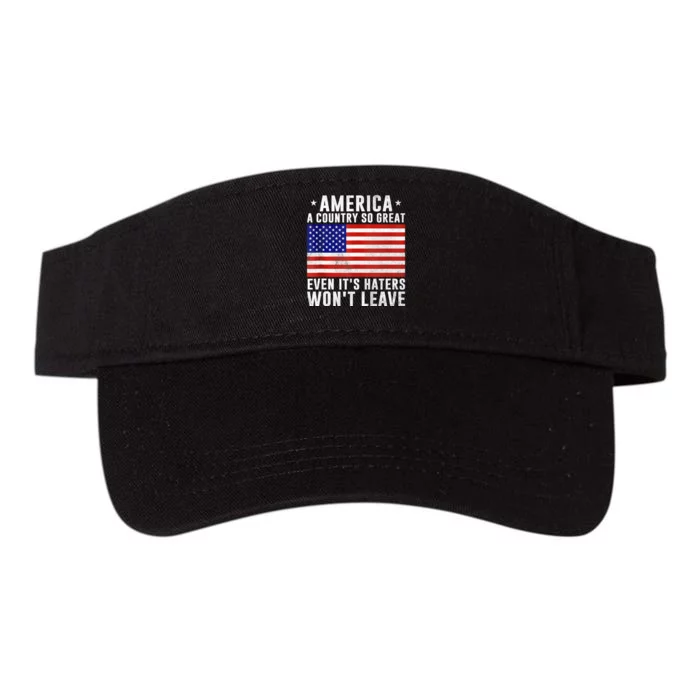 America A Country So Great Even Its Haters Wont Leave Valucap Bio-Washed Visor