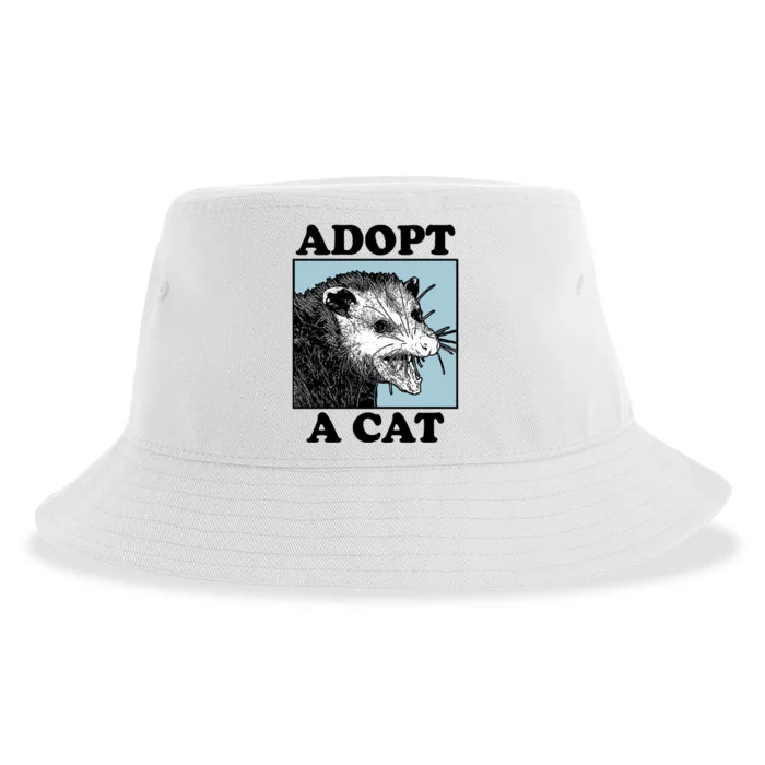 Adopt A Cat Sustainable Bucket Hat