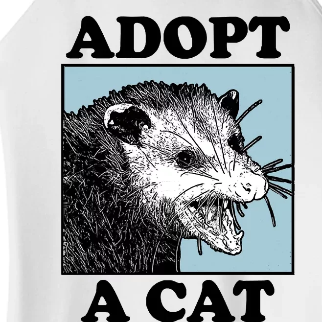 Adopt A Cat Women’s Perfect Tri Rocker Tank