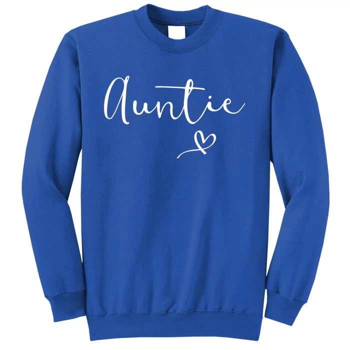 Auntie Aunt Christmas Mothers Day Birthday Nephew Gift Tall Sweatshirt