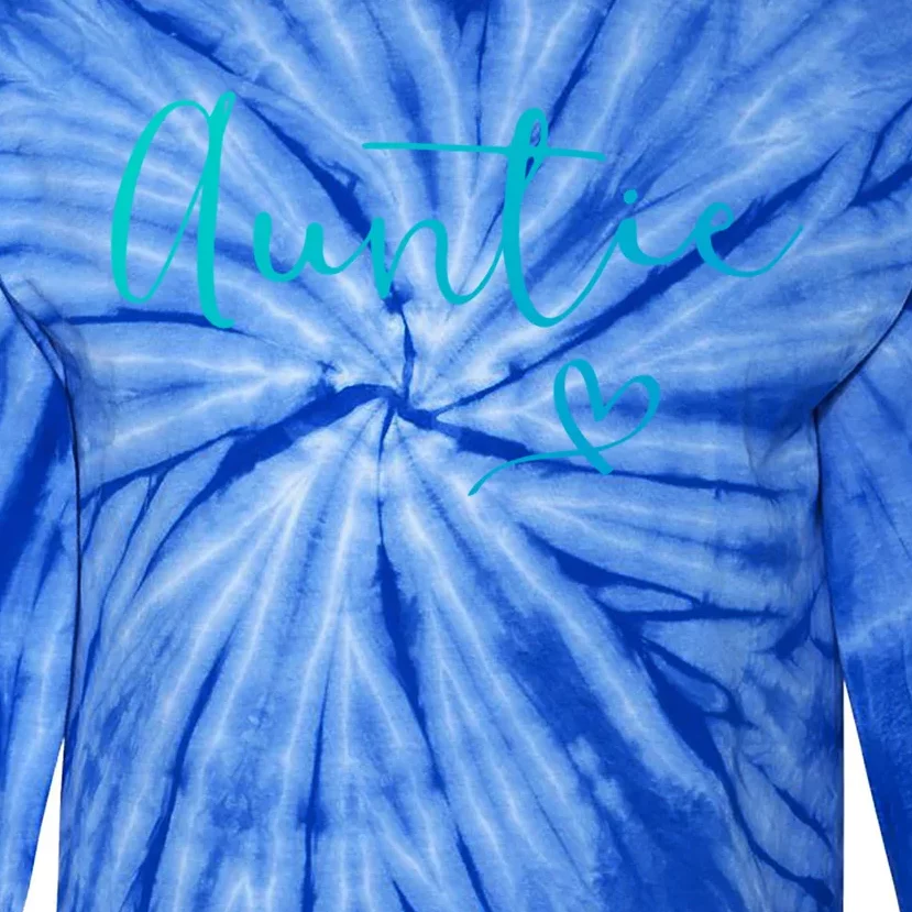 Auntie Aunt Christmas Mothers Day Birthday Nephew Gift Tie-Dye Long Sleeve Shirt