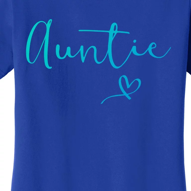 Auntie Aunt Christmas Mothers Day Birthday Nephew Gift Women's T-Shirt