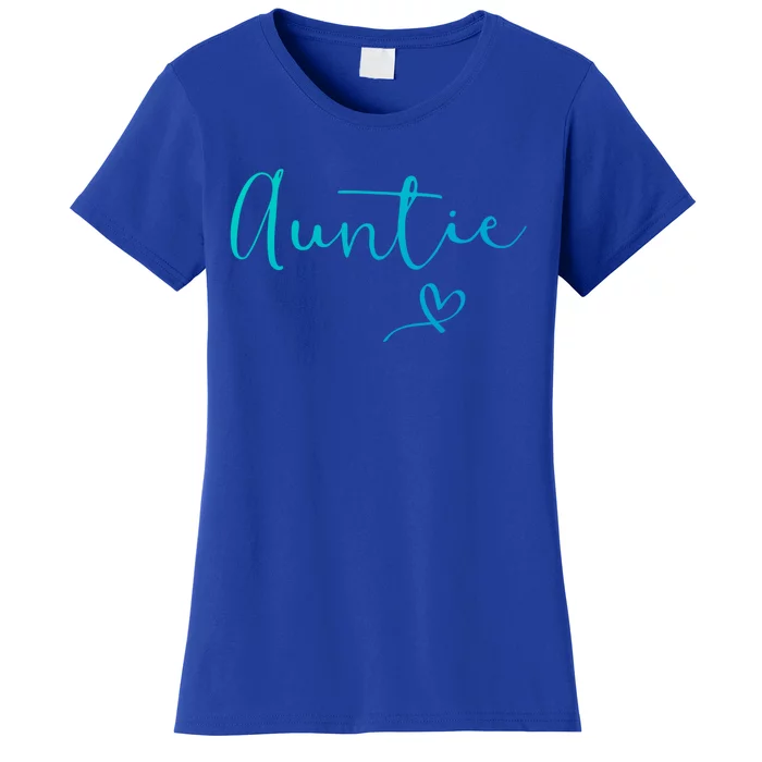 Auntie Aunt Christmas Mothers Day Birthday Nephew Gift Women's T-Shirt