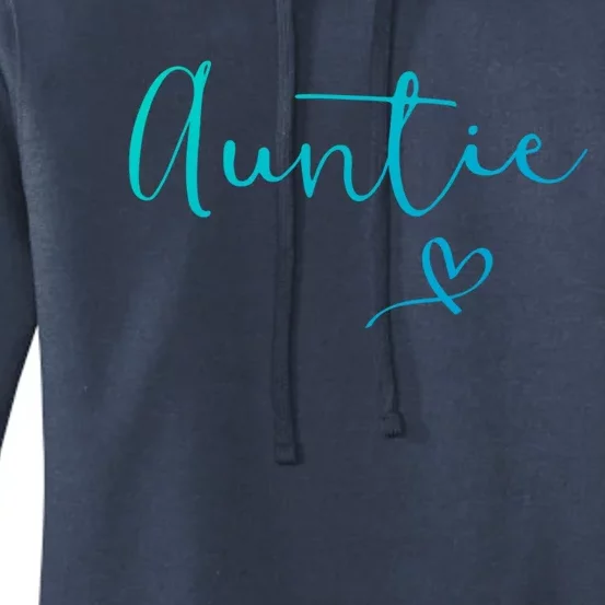 Auntie Aunt Christmas Mothers Day Birthday Nephew Gift Women's Pullover Hoodie