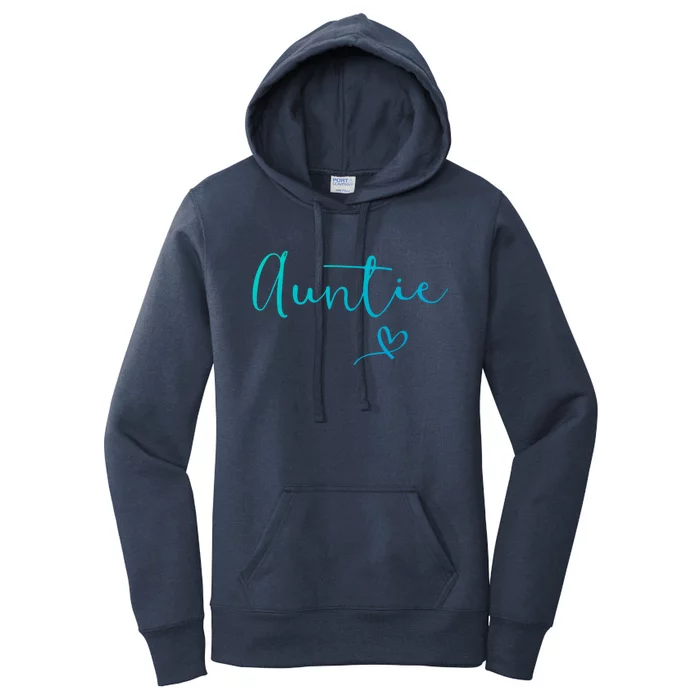 Auntie Aunt Christmas Mothers Day Birthday Nephew Gift Women's Pullover Hoodie