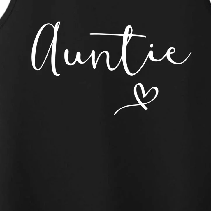 Auntie Aunt Christmas Mothers Day Birthday Nephew Great Gift Performance Tank