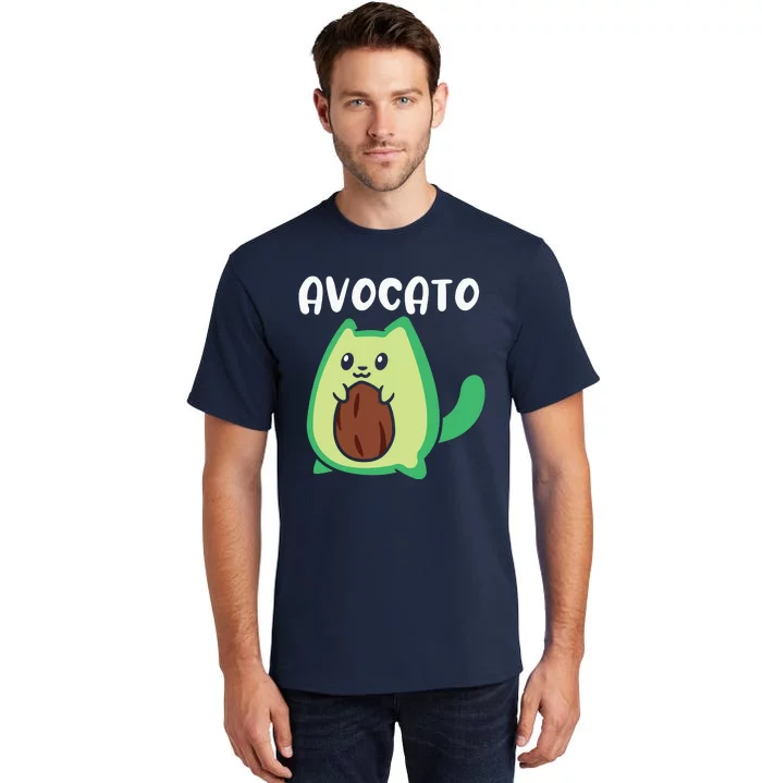 Avogato Avocado Cat Cat Vegan Tall T-Shirt