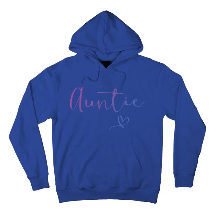 Auntie Aunt Christmas Mothers Day Birthday Nephew Gift Tall Hoodie