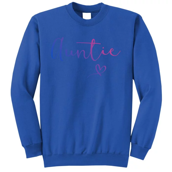 Auntie Aunt Christmas Mothers Day Birthday Nephew Gift Tall Sweatshirt