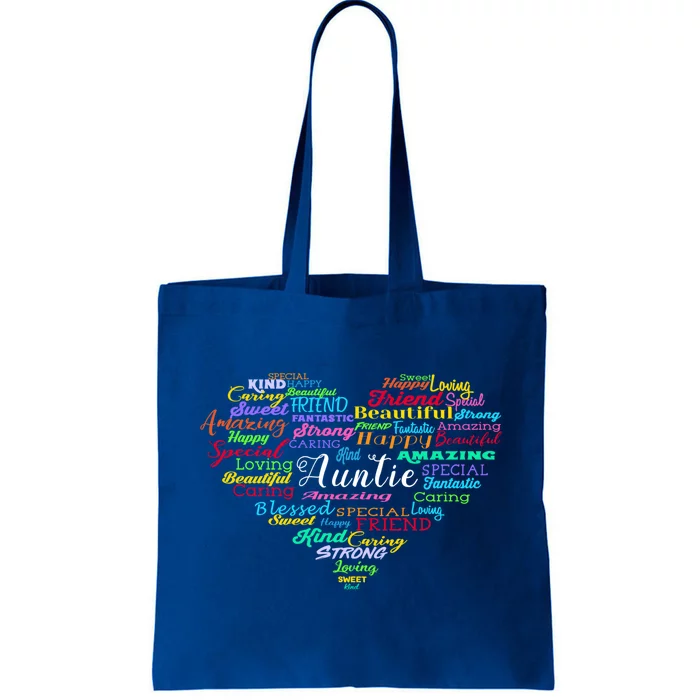 Auntie Aunt Christmas Mother's Day Birthday Nephew Gift Tote Bag