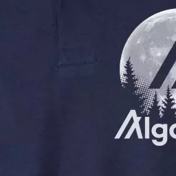 Algorand ALGO Coin Cryptocurrency Wilderness Full Moon Softstyle Adult Sport Polo