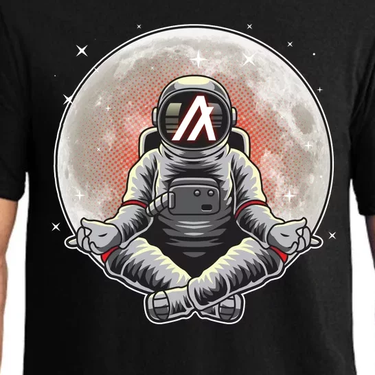 Algorand ALGO Coin Cryptocurrency Yogo Astronaut Pajama Set