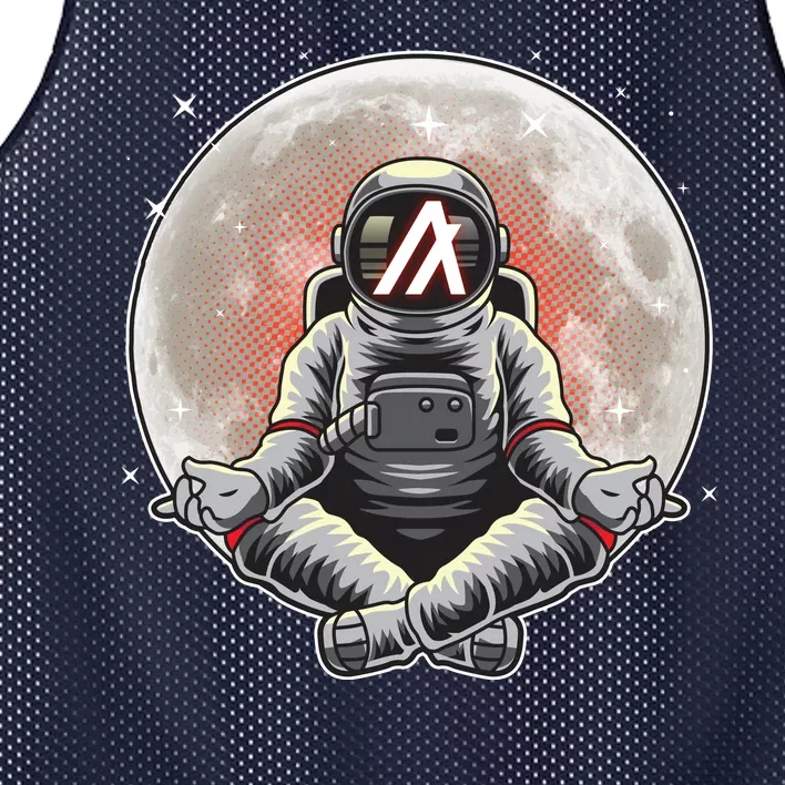 Algorand ALGO Coin Cryptocurrency Yogo Astronaut Mesh Reversible Basketball Jersey Tank