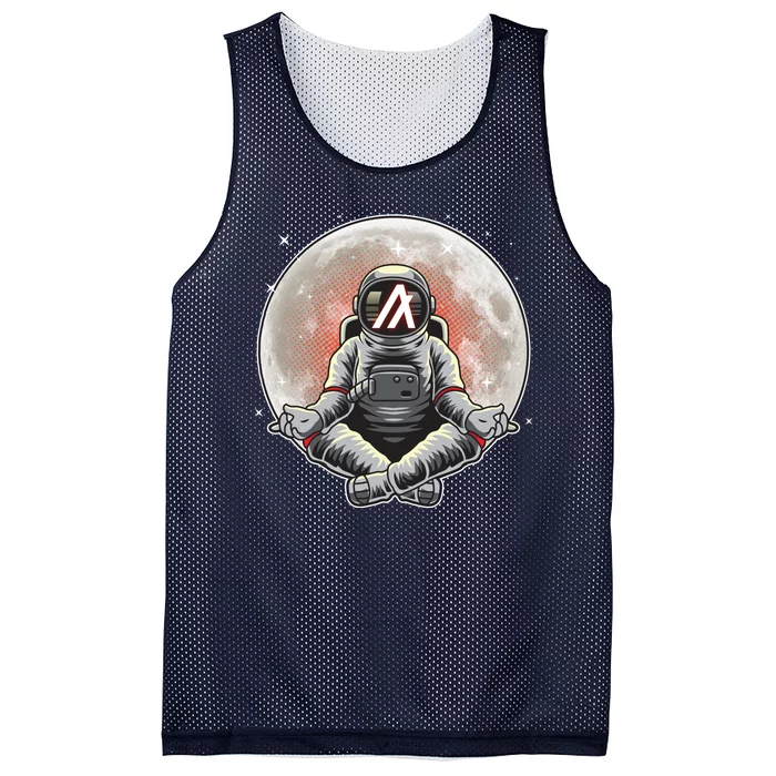 Algorand ALGO Coin Cryptocurrency Yogo Astronaut Mesh Reversible Basketball Jersey Tank