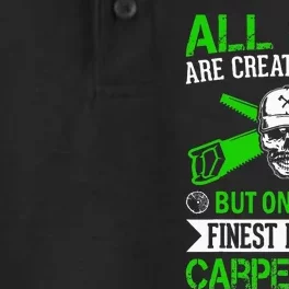 All Are Created Equal But The Finest Become Carpenters Dry Zone Grid Performance Polo