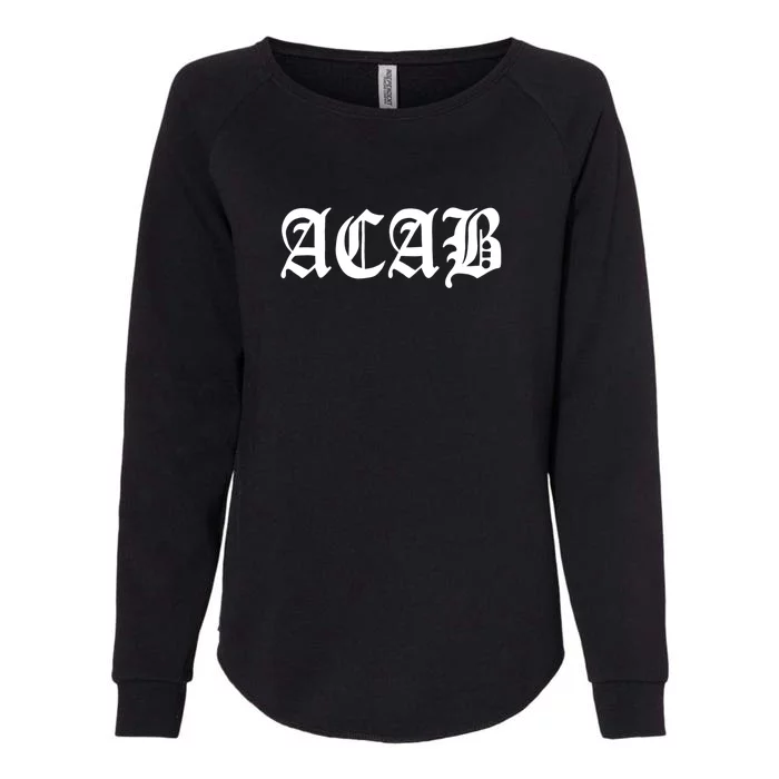 Acab Womens California Wash Sweatshirt