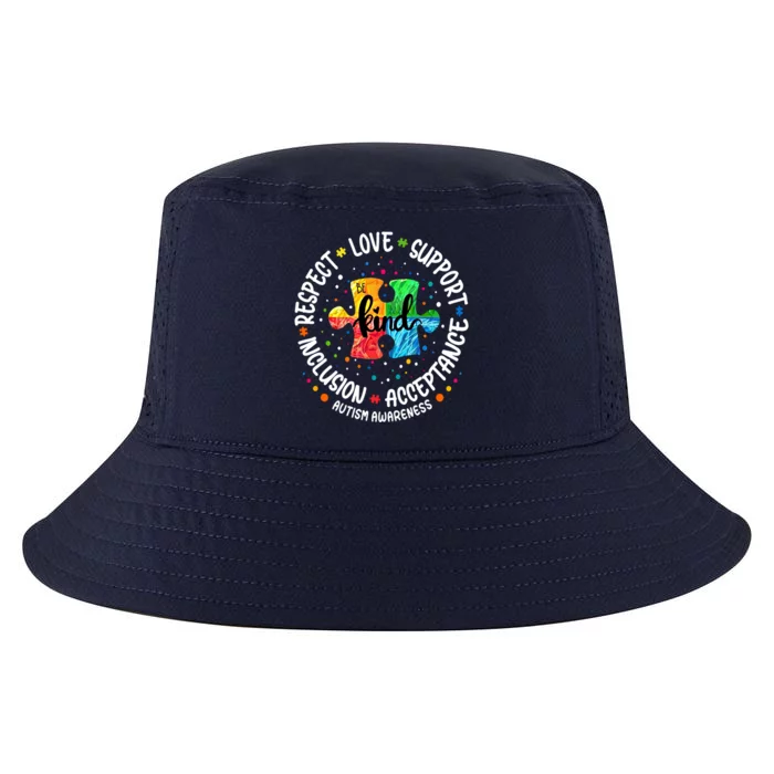 Autism Awareness Cute Gift Respect Love Support Autism Gift Cool Comfort Performance Bucket Hat