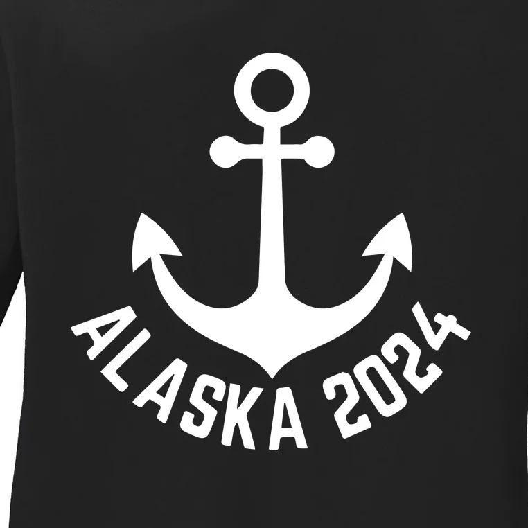 Alaska Alska Cruise Vacation Ladies Long Sleeve Shirt