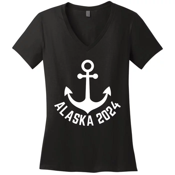 Alaska Alska Cruise Vacation Women's V-Neck T-Shirt