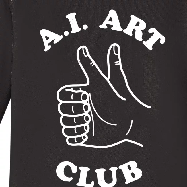 A.i Art Club Baby Long Sleeve Bodysuit