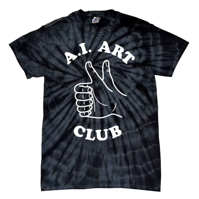 A.i Art Club Tie-Dye T-Shirt