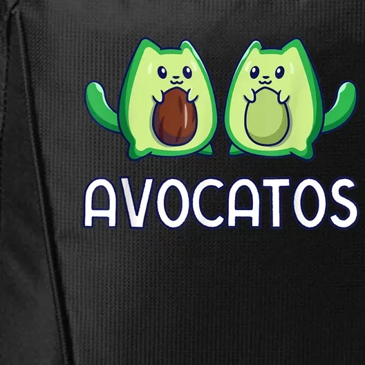 Avogato Avocado Cat Cat Vegan City Backpack