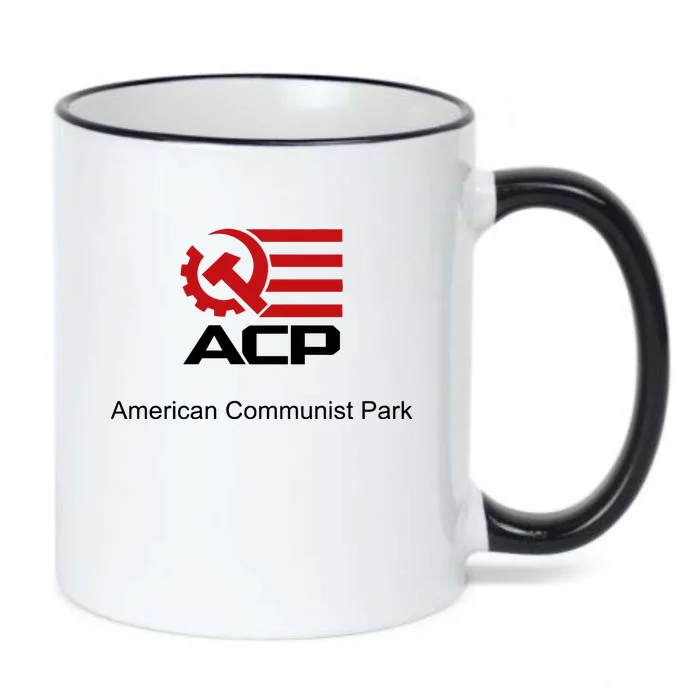 Acp American Communist Party Black Color Changing Mug