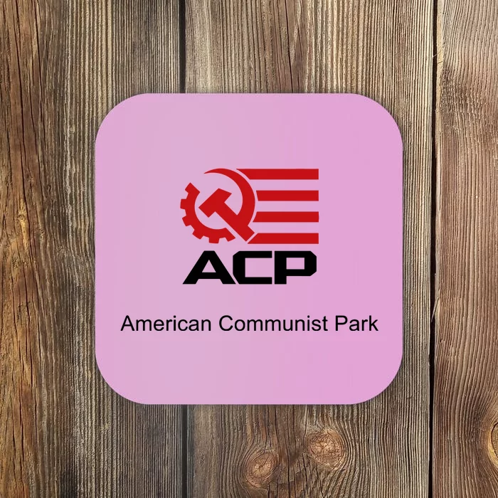 Acp American Communist Party Coaster