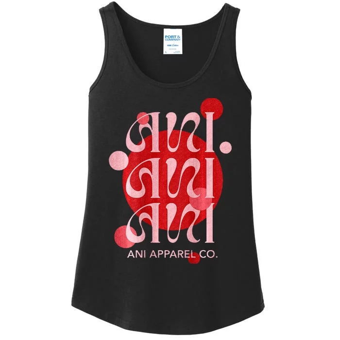 Ani Apparel Company Logo Ladies Essential Tank