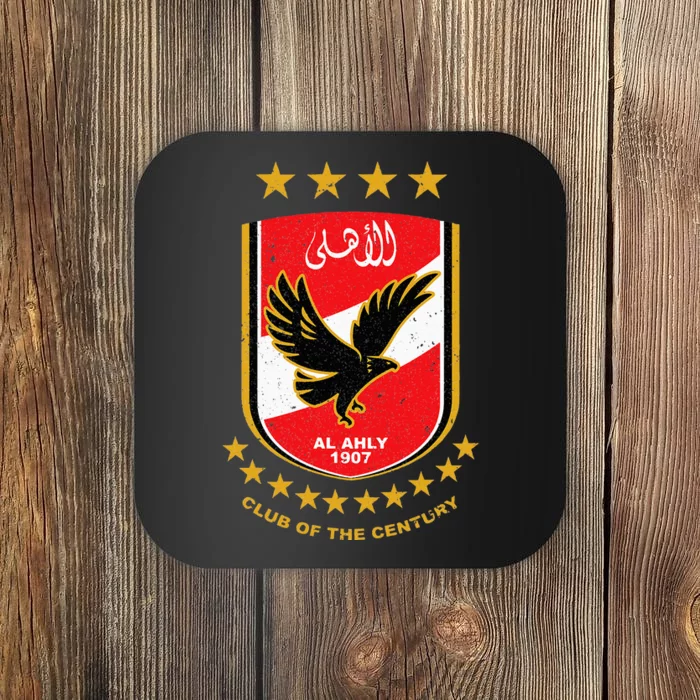 Al Ahly Club Supporter Fan Egypt Egyptian Coaster