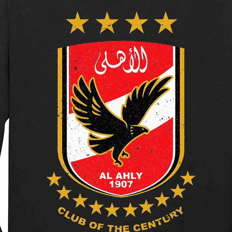 Al Ahly Club Supporter Fan Egypt Egyptian Tall Long Sleeve T-Shirt