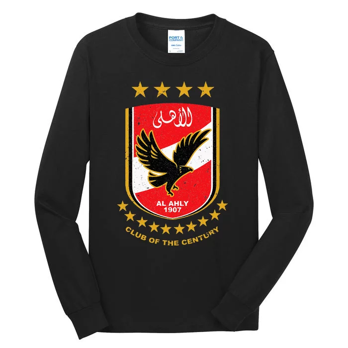 Al Ahly Club Supporter Fan Egypt Egyptian Tall Long Sleeve T-Shirt