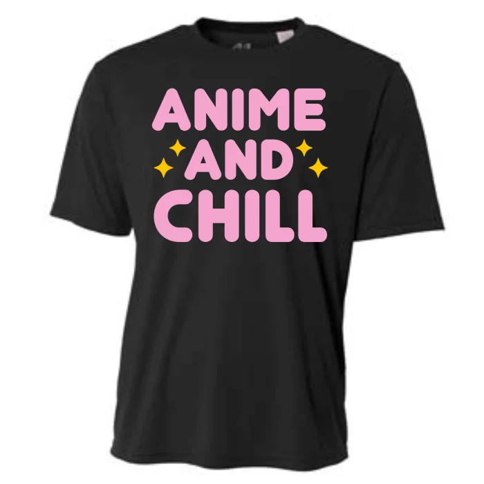 Anime And Chill Cooling Performance Crew T-Shirt