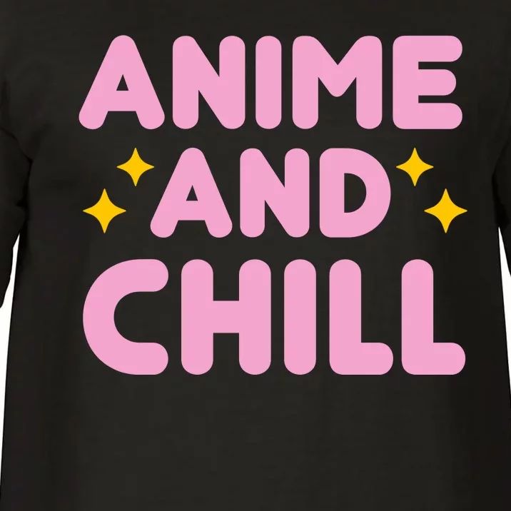 Anime And Chill Comfort Colors T-Shirt