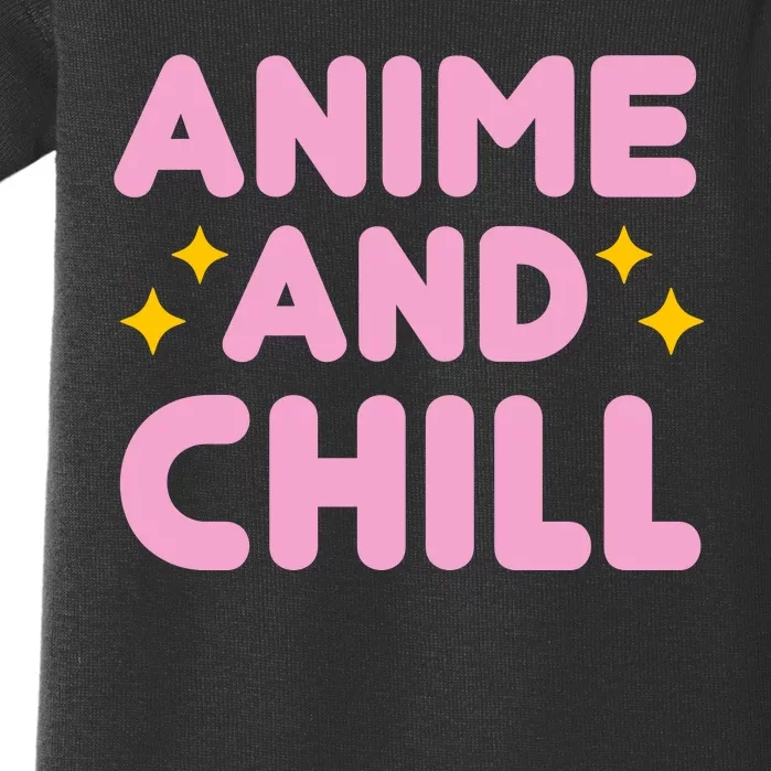 Anime And Chill Baby Bodysuit