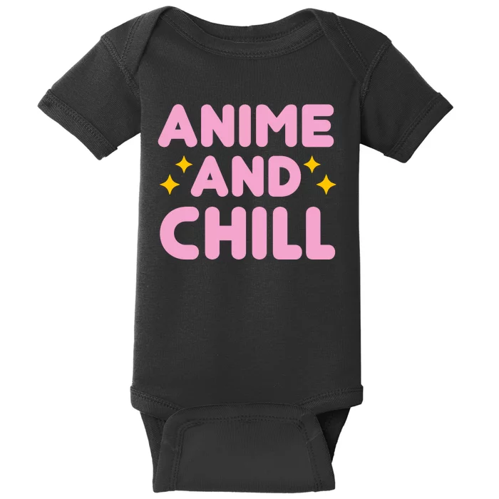 Anime And Chill Baby Bodysuit