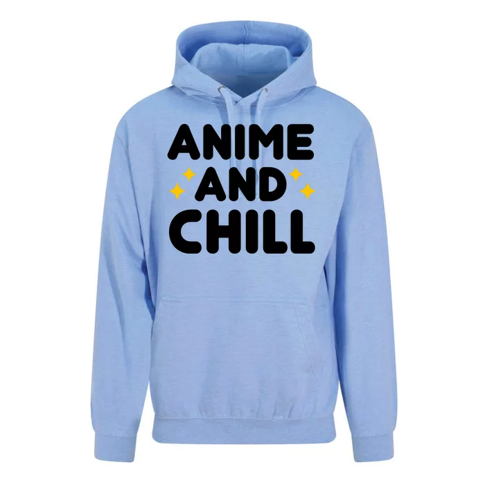 Anime And Chill Unisex Surf Hoodie