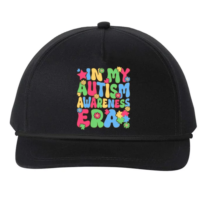 Autism Awareness Colorful Message Snapback Five-Panel Rope Hat