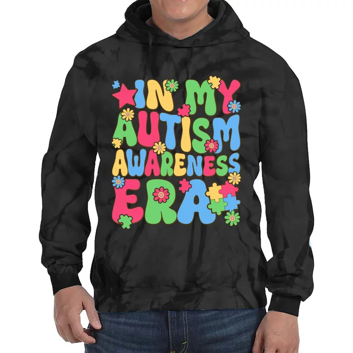 Autism Awareness Colorful Message Tie Dye Hoodie