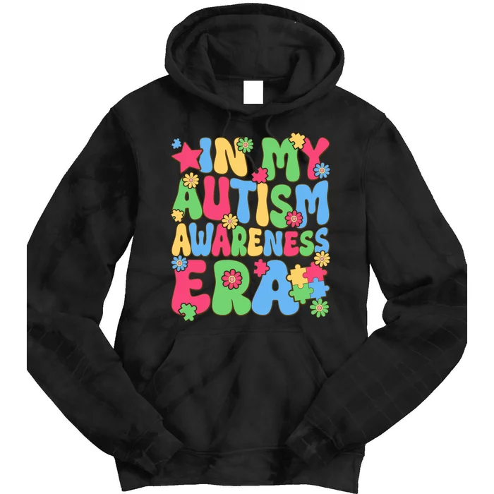 Autism Awareness Colorful Message Tie Dye Hoodie