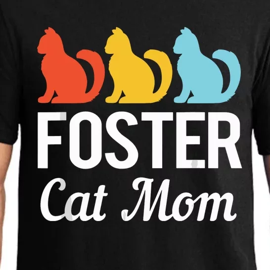 Animal Adoption Cat Rescue Foster Cat Mom Pajama Set